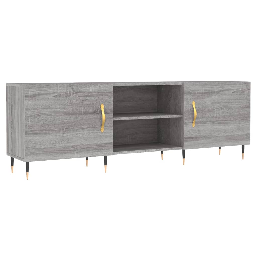 TV-Schrank Grau Sonoma 150x30x50 cm Holzwerkstoff