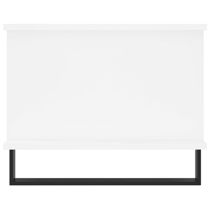 Couchtisch Weiß 90x50x40 cm Holzwerkstoff