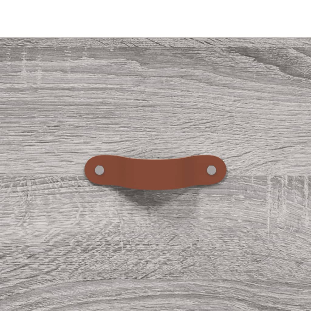 Schuhschrank Grau Sonoma 30x35x105 cm Holzwerkstoff