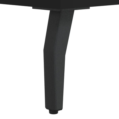 Schuhschrank Schwarz 30x35x105 cm Holzwerkstoff