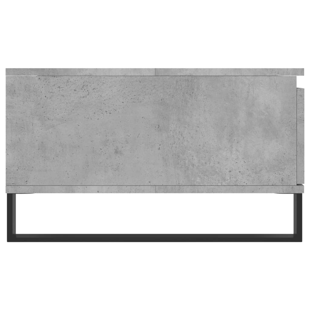 Couchtisch Betongrau 90x60x35 cm Holzwerkstoff