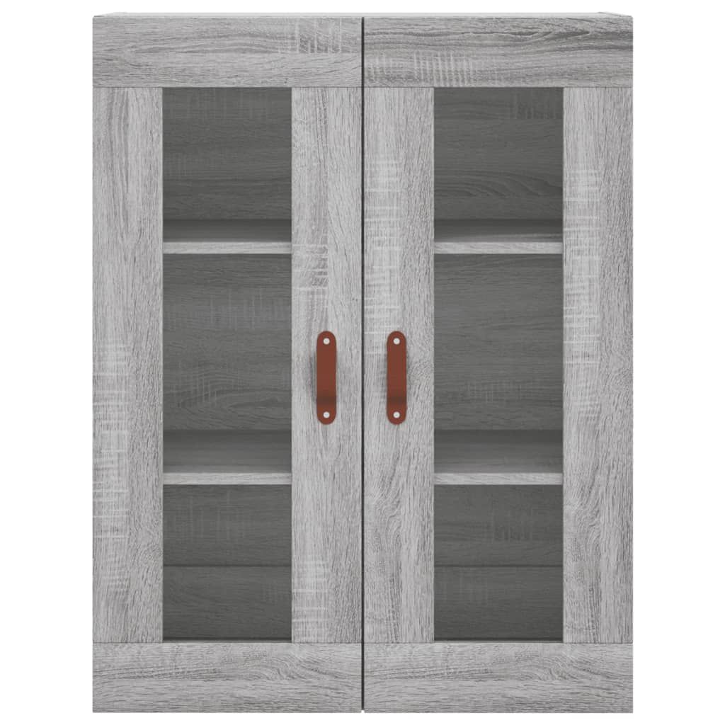 Wandschrank Grau Sonoma 69,5x34x90 cm