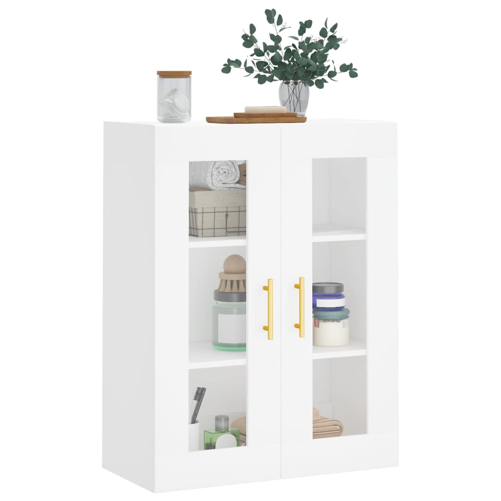 Wandschrank Weiß 69,5x34x90 cm