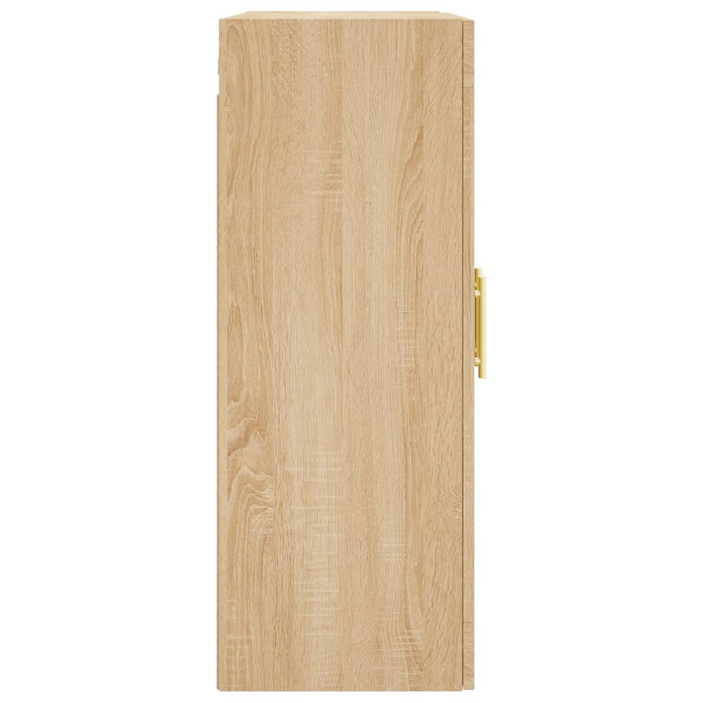 Wandschrank Sonoma-Eiche 69,5x34x90 cm