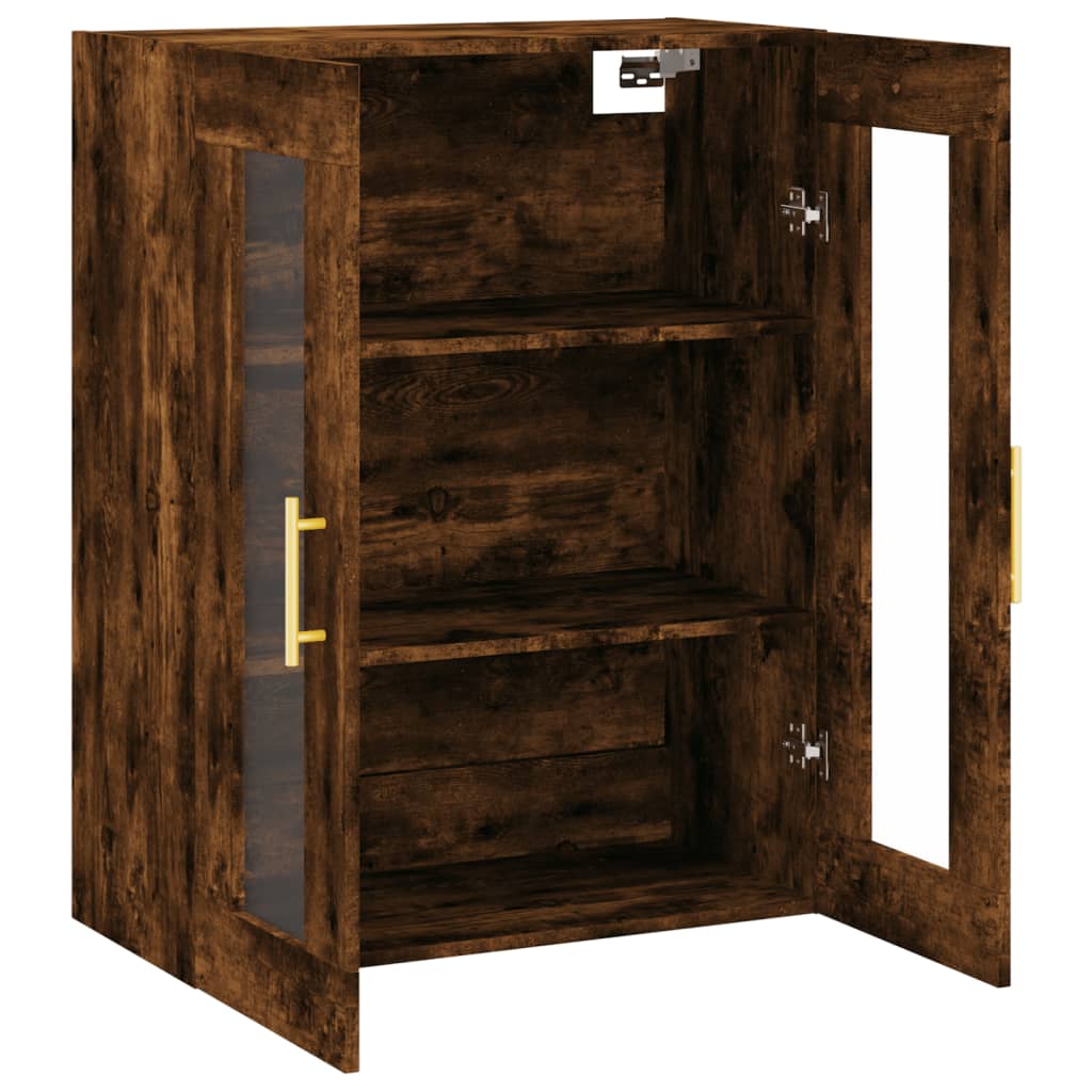 Wandschrank Räuchereiche 69,5x34x90 cm