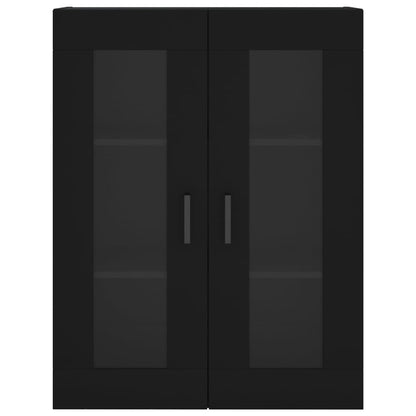 Wandschrank Schwarz 69,5x34x90 cm