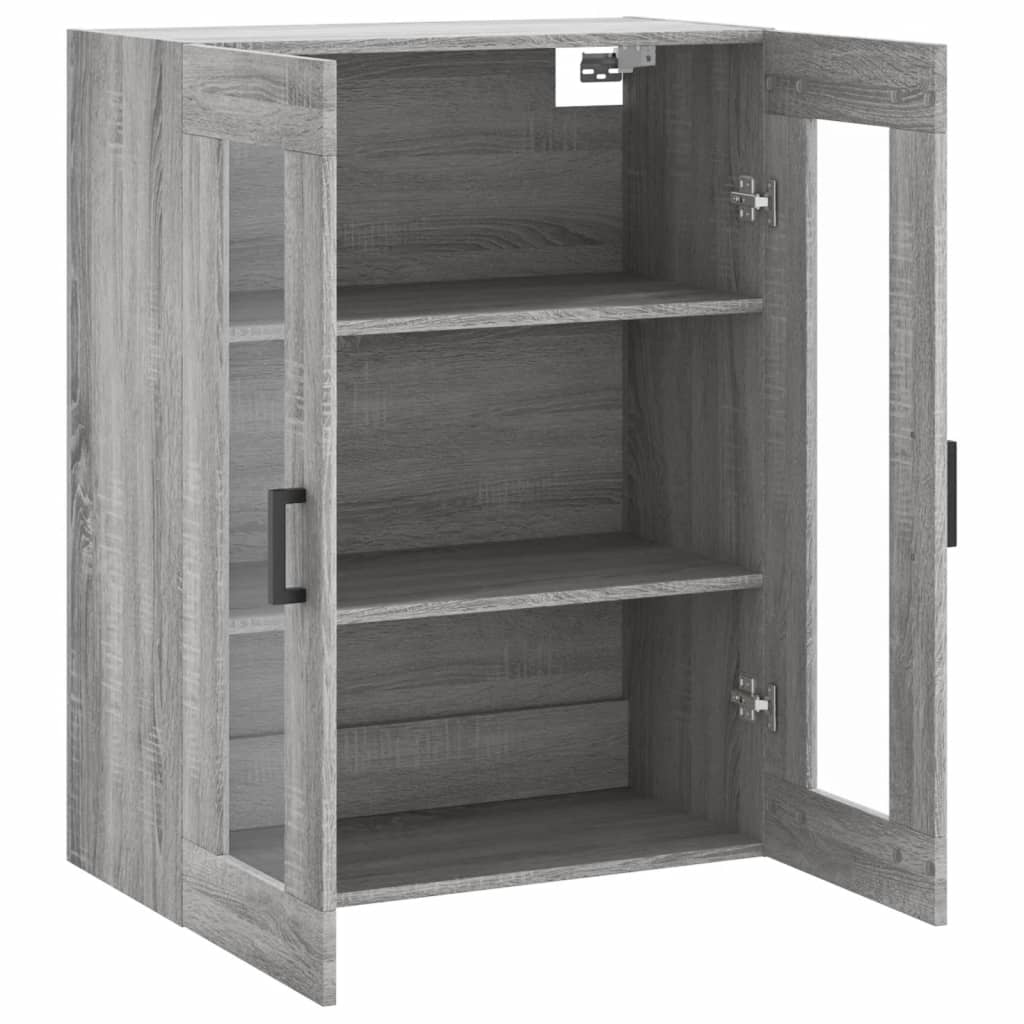 Wandschrank Grau Sonoma 69,5x34x90 cm