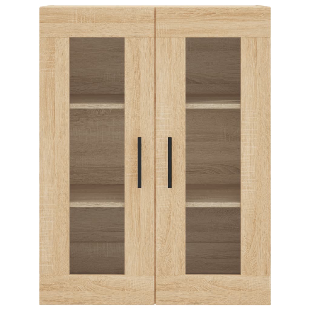 Wandschrank Sonoma-Eiche 69,5x34x90 cm