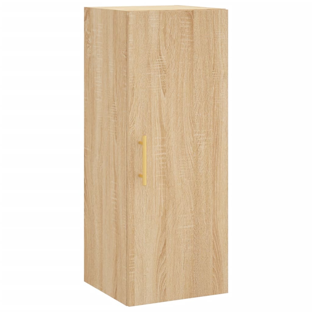 Wandschrank Sonoma-Eiche 34,5x34x90 cm