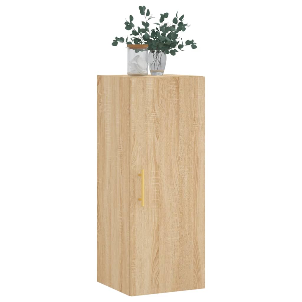 Wandschrank Sonoma-Eiche 34,5x34x90 cm