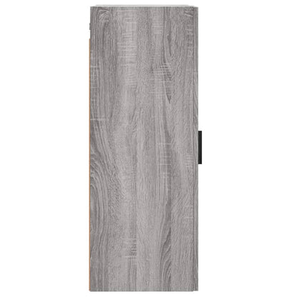 Wandschrank Grau Sonoma 34,5x34x90 cm