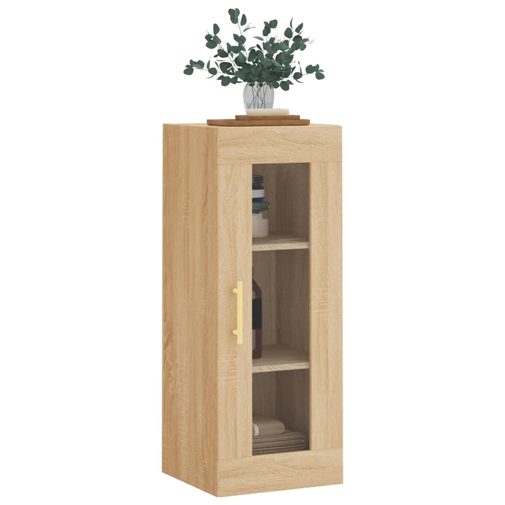 Wandschrank Sonoma-Eiche 34,5x34x90 cm