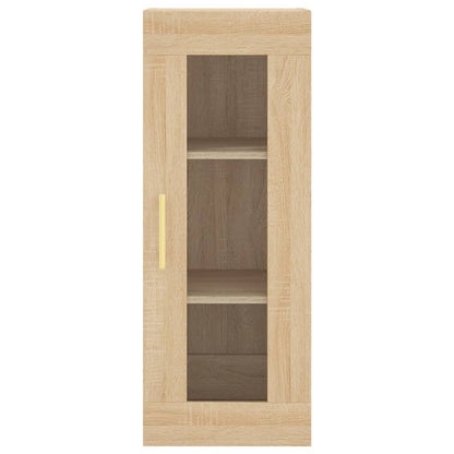 Wandschrank Sonoma-Eiche 34,5x34x90 cm