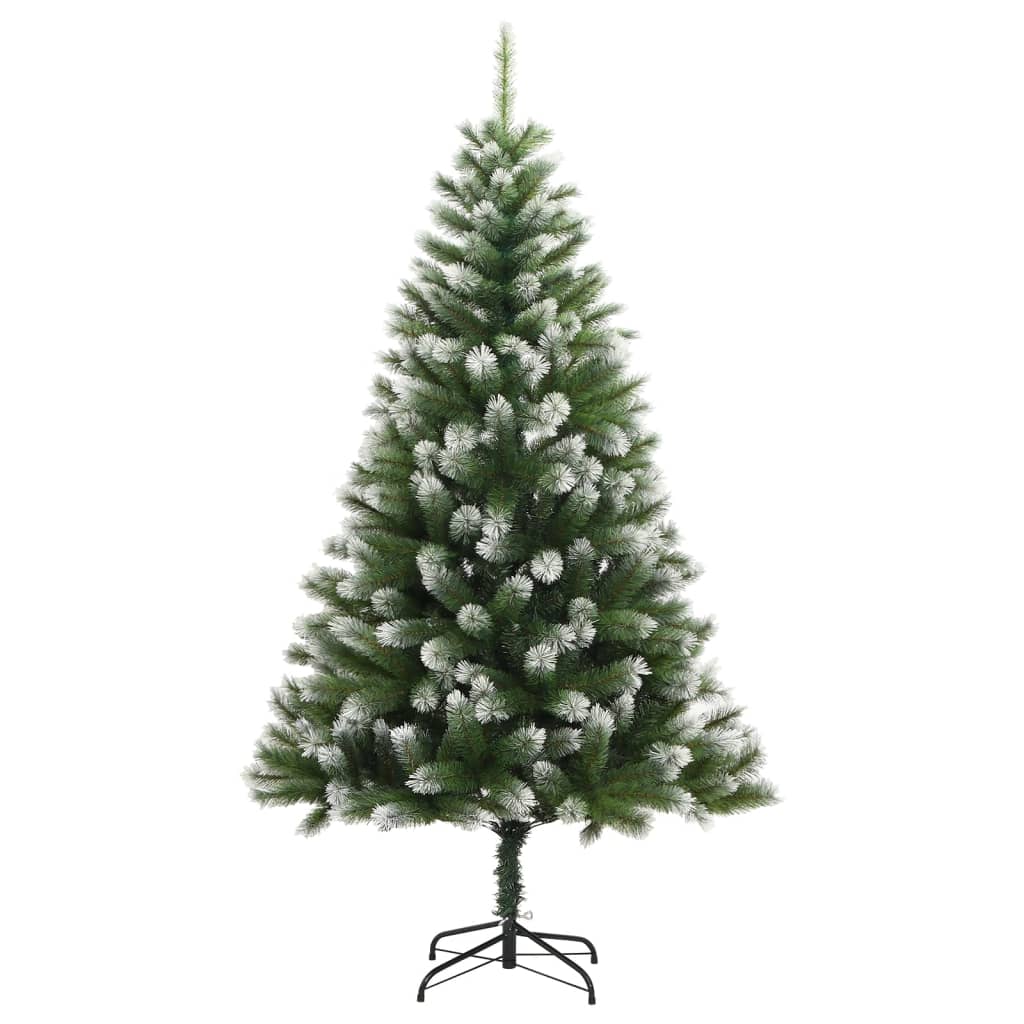 Künstlicher Weihnachtsbaum Klappbar Beschneit 240 cm