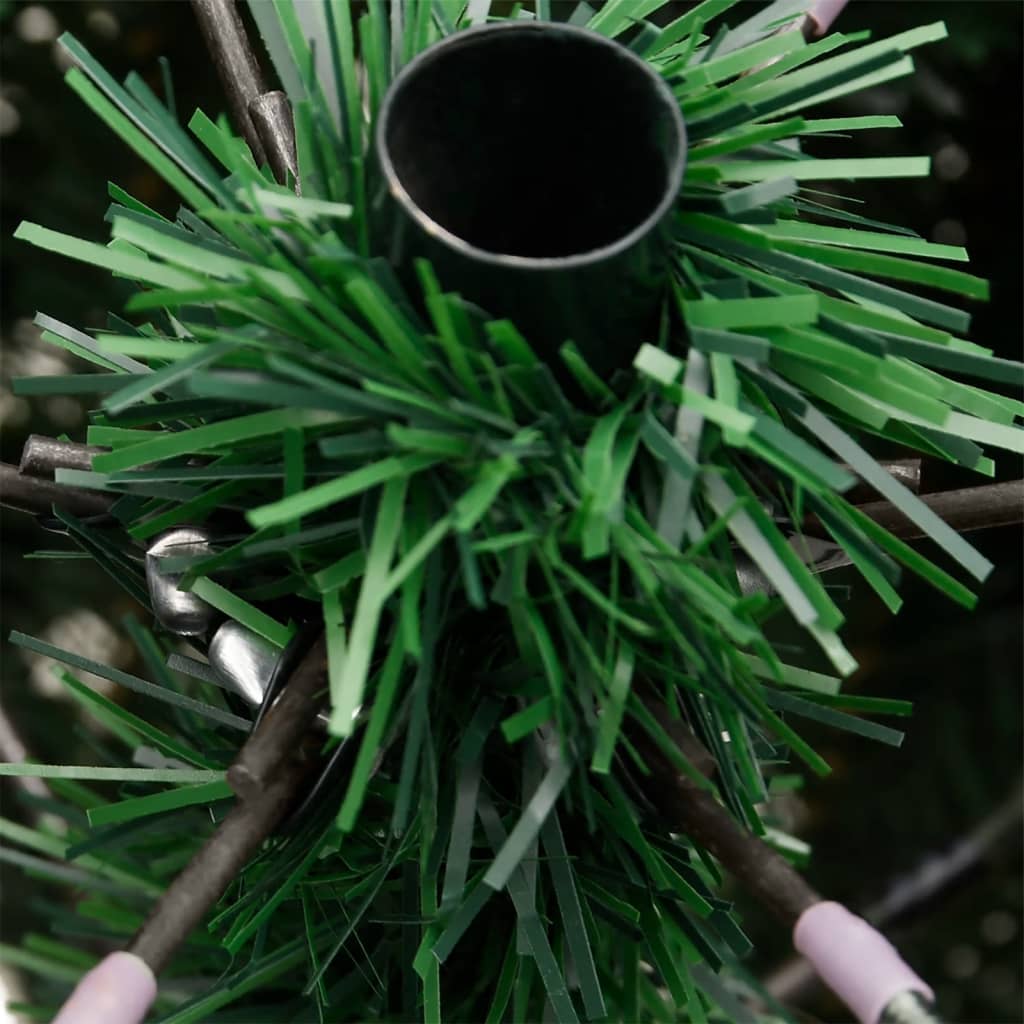 Künstlicher Weihnachtsbaum Klappbar mit Ständer Grün 180 cm