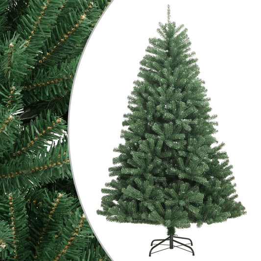 Künstlicher Weihnachtsbaum Klappbar mit Ständer Grün 270 cm