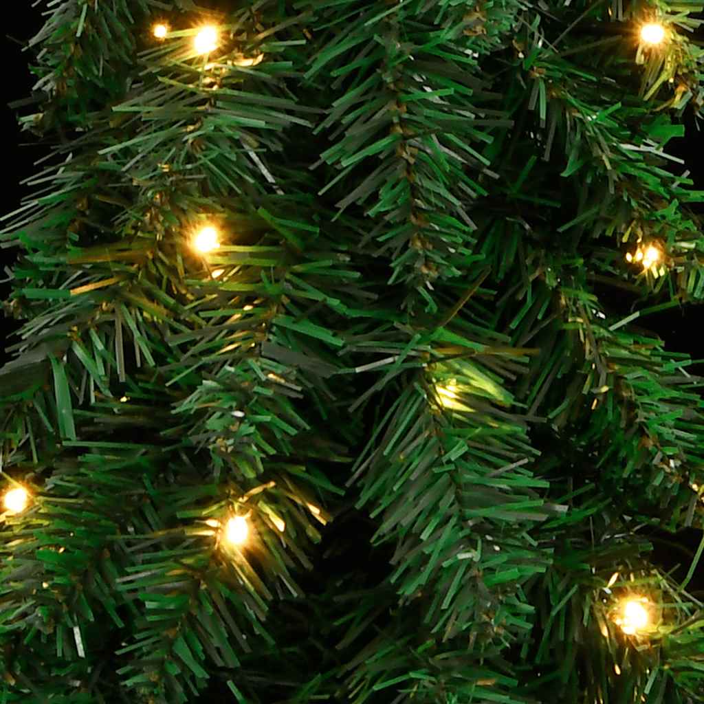 Künstlicher Weihnachtsbaum mit Beleuchtung 100 LEDs 180 cm