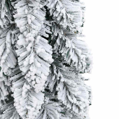 Künstlicher Weihnachtsbaum Beleuchtung & Schnee 45 LEDs 90 cm