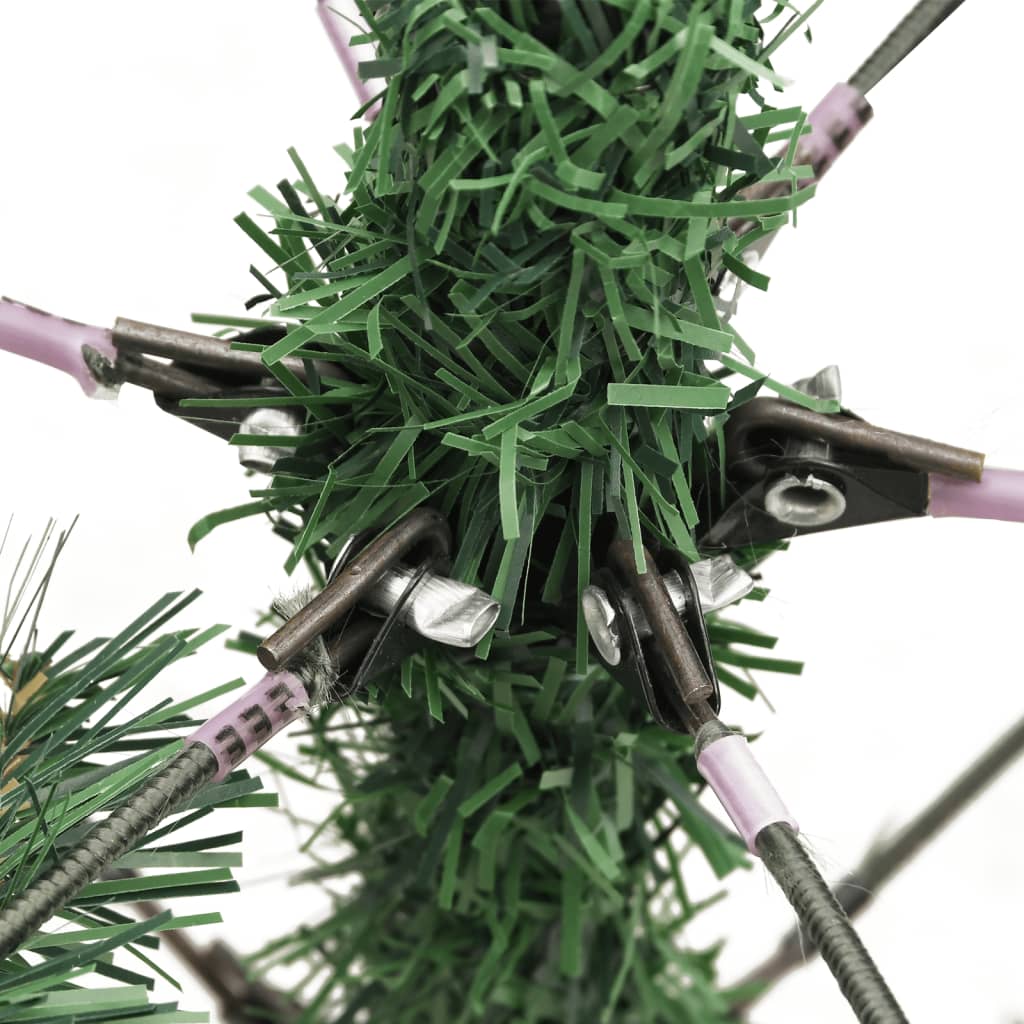 Künstlicher Weihnachtsbaum Klappbar mit Zapfen & Beeren 240 cm