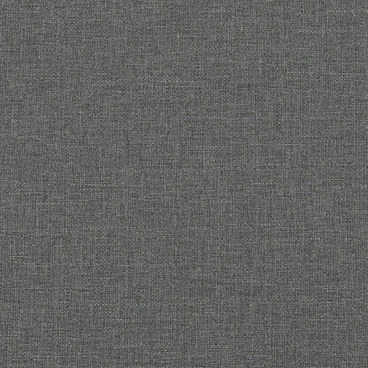 Tagesbett Ausziehbar mit Schubladen Dunkelgrau 80x200 cm Stoff