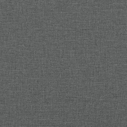 Tagesbett Ausziehbar mit Schubladen Dunkelgrau 100x200 cm Stoff