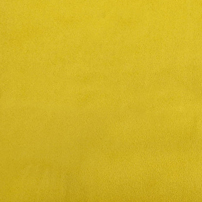Tagesbett Ausziehbar Gelb 80x200 cm Samt