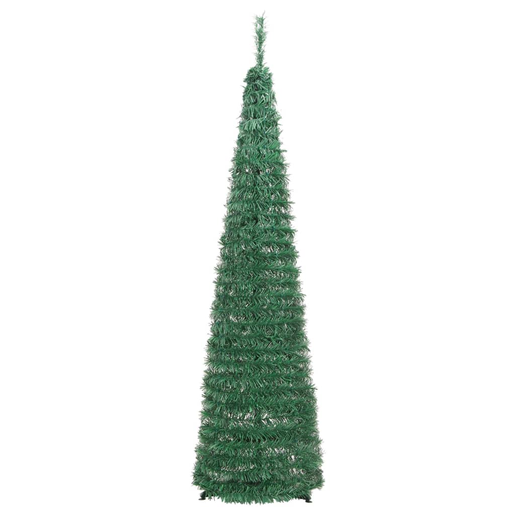 Pop-Up-Weihnachtsbaum Künstlich 50 LEDs Grün 120 cm