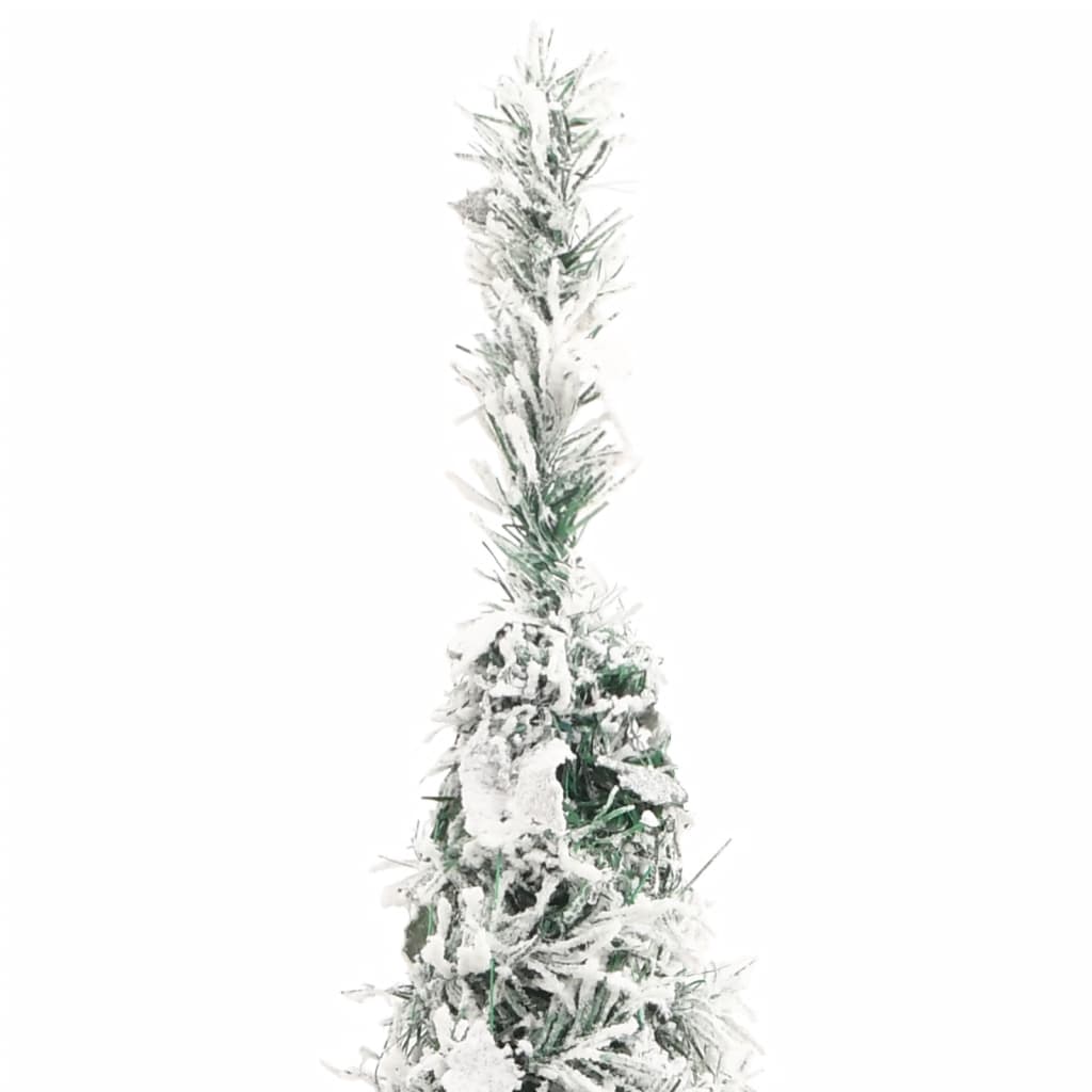 Pop-Up-Weihnachtsbaum Künstlich Beschneit 200 LEDs 210 cm