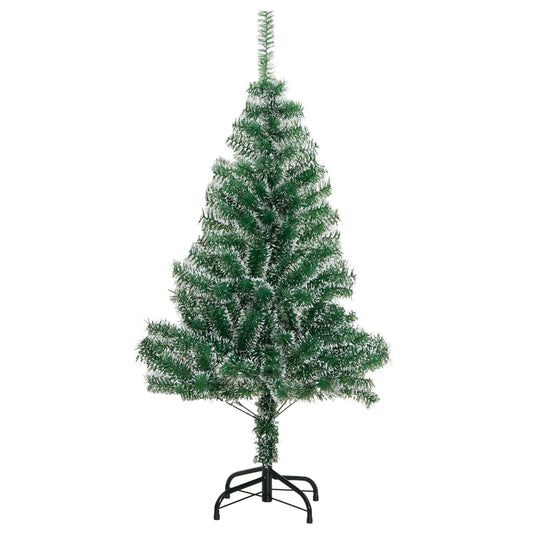 Künstlicher Weihnachtsbaum Beschneit Grün 120 cm