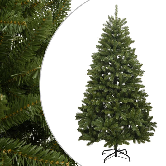 Künstlicher Weihnachtsbaum Klappbar mit Ständer Grün 270 cm