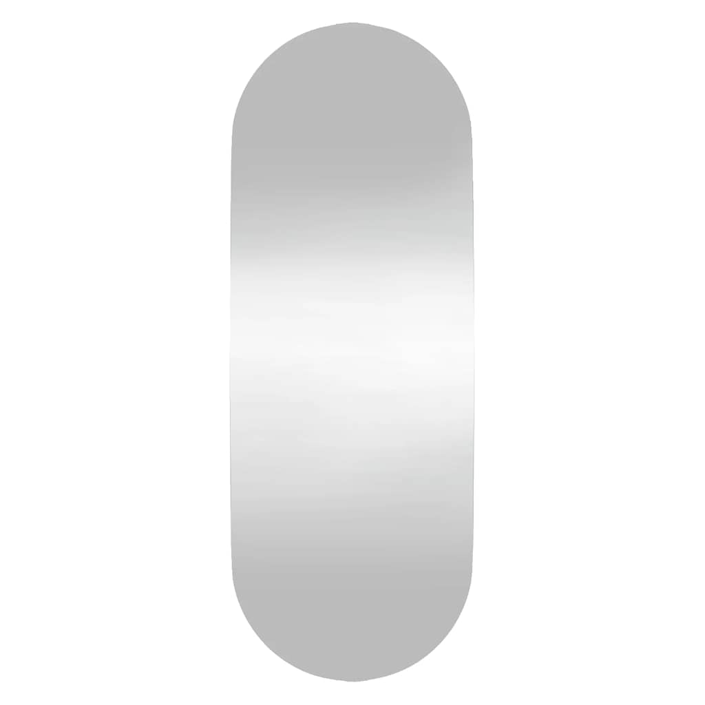 Wandspiegel 15x40 cm Glas Oval