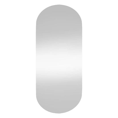Wandspiegel 45x100 cm Glas Oval