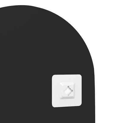 Wandspiegel 45x100 cm Glas Oval