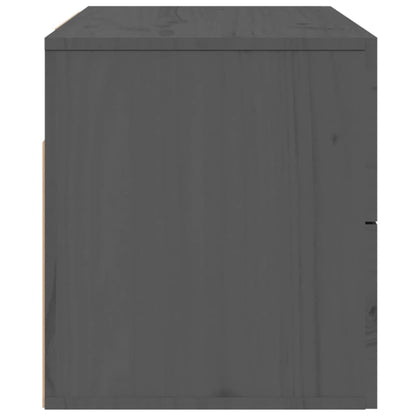 Wand-Nachttisch Grau 50x36x40 cm