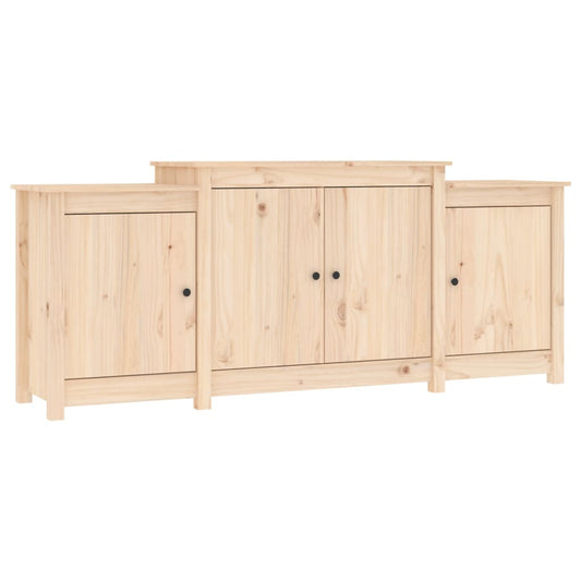 Sideboard 164 x 37 x 68 cm Massivholz Kiefer
