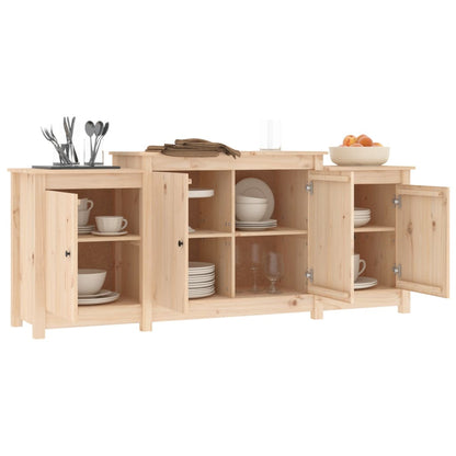 Sideboard 164 x 37 x 68 cm Massivholz Kiefer