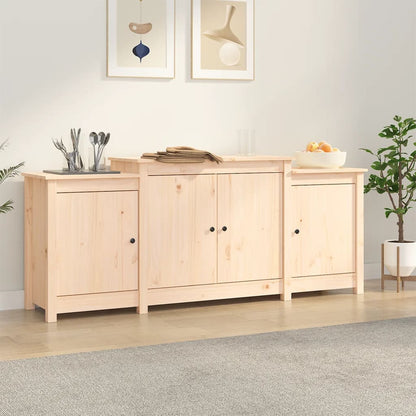 Sideboard 164 x 37 x 68 cm Massivholz Kiefer
