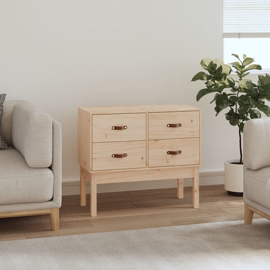 Konsolenschrank 90x40x78 cm Massivholz Kiefer