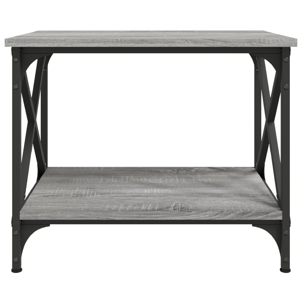 Beistelltisch Grau Sonoma 55x38x45 cm Holzwerkstoff