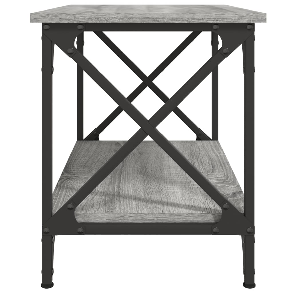 Beistelltisch Grau Sonoma 55x38x45 cm Holzwerkstoff