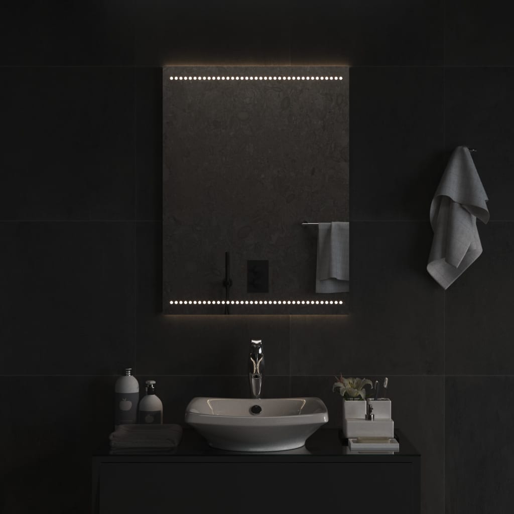LED-Badspiegel 60x80 cm
