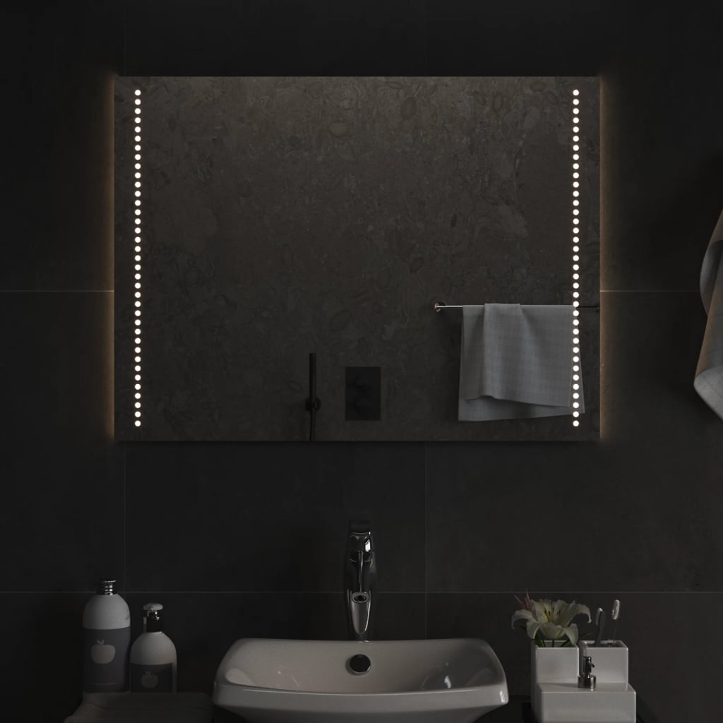 LED-Badspiegel 60x80 cm