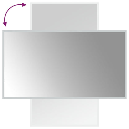 LED-Badspiegel 50x90 cm