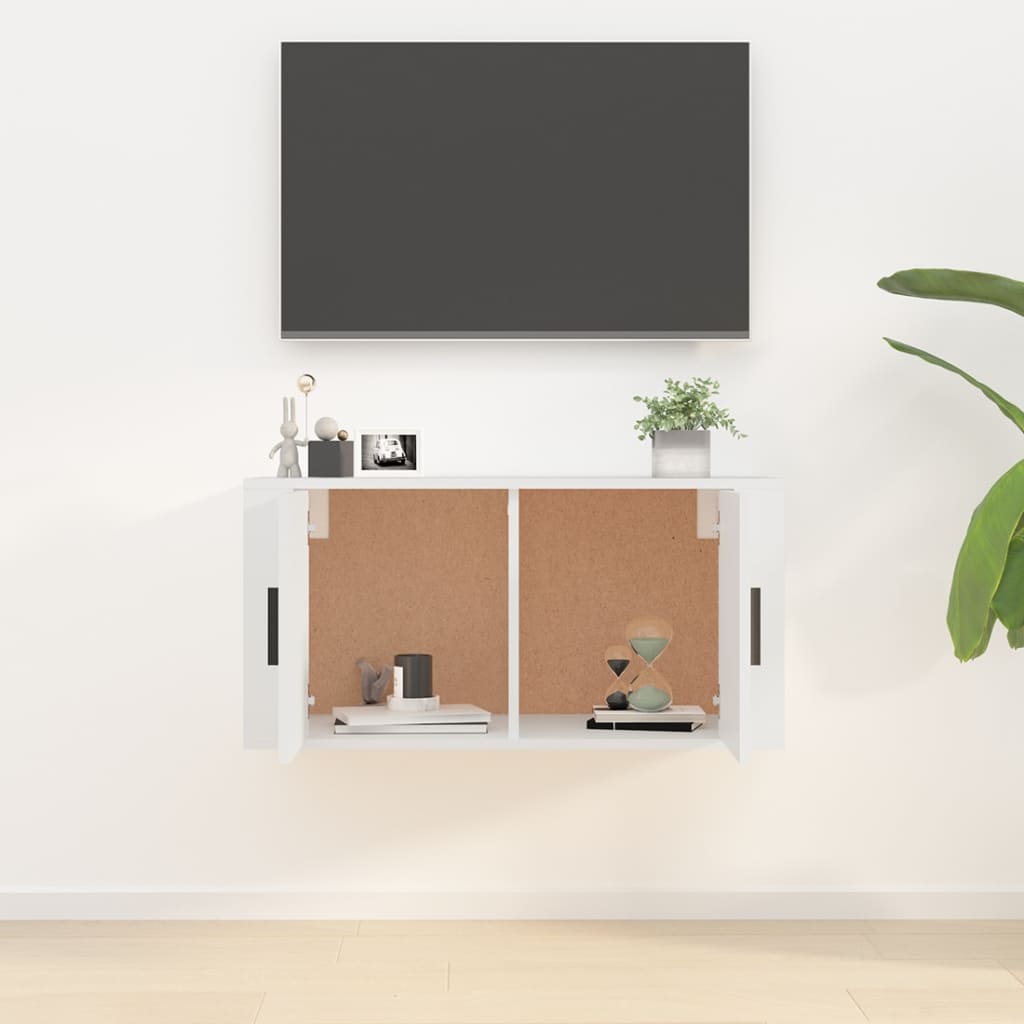 TV-Wandschrank Weiß 80x34,5x40 cm