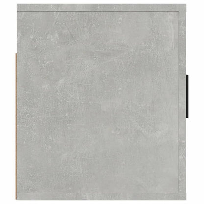 TV-Wandschrank Betongrau 80x34,5x40 cm