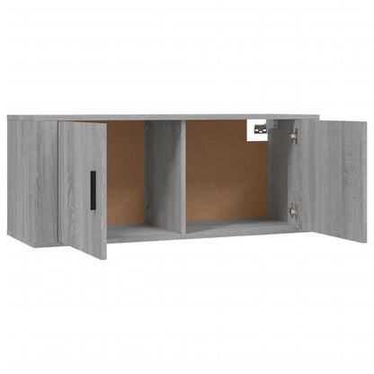 TV-Wandschrank Grau Sonoma 100x34,5x40 cm