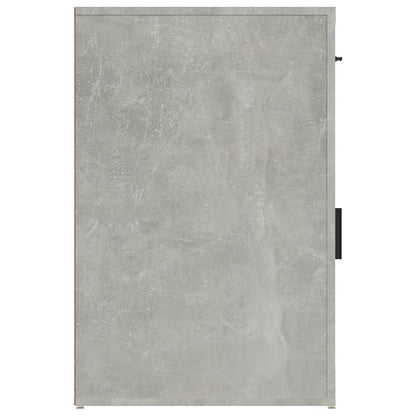 Büroschrank Betongrau 40x49x75 cm Holzwerkstoff