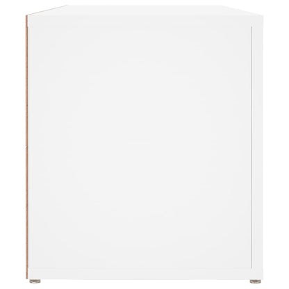 TV-Schrank Weiß 100x31,5x35 cm Holzwerkstoff