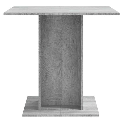 Esstisch Grau Sonoma 80x80x75 cm Holzwerkstoff