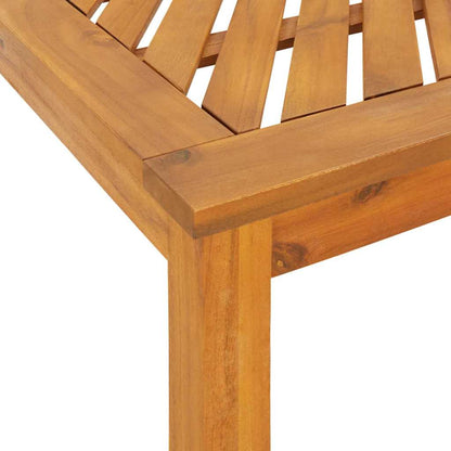 Garten Essgruppe 3 pcs Braun 90 x 90 x 74 cm Akazie Massivholz